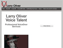 Tablet Screenshot of larryoliver.net